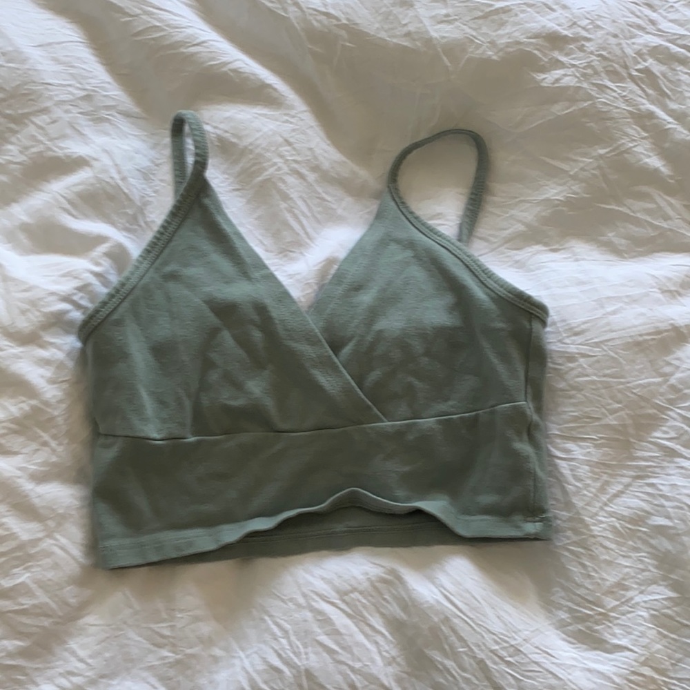 Sage green brandy tank